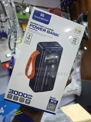 30000 Mah 22.5w Colouration Power Bank