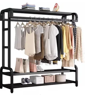 Metal Rolling Clothing Racks Organizer