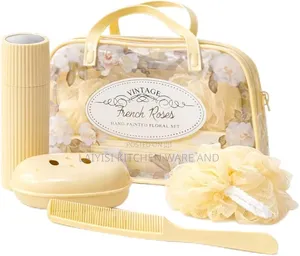 5-Piece Travel Kit: Bag With Hygiene Accessories