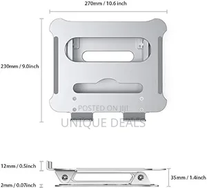 Laptop Notebook Stand, Foldable Adjustablemulti-Angel