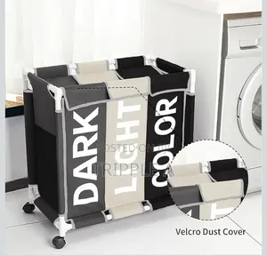 Laundry Sorter 3 Bag Laundry Sorter Cart