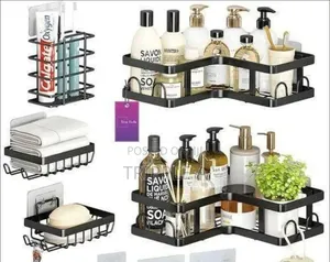 5 Pack Triangle Shower Shelves Bathroom Organizer