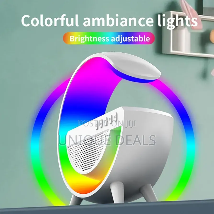 Led Wireless Charging Speaker.
