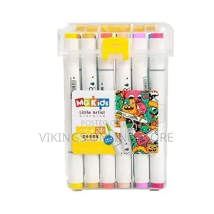 Set of Mg Kids Little Artist 24 Dual-Tip Markers.