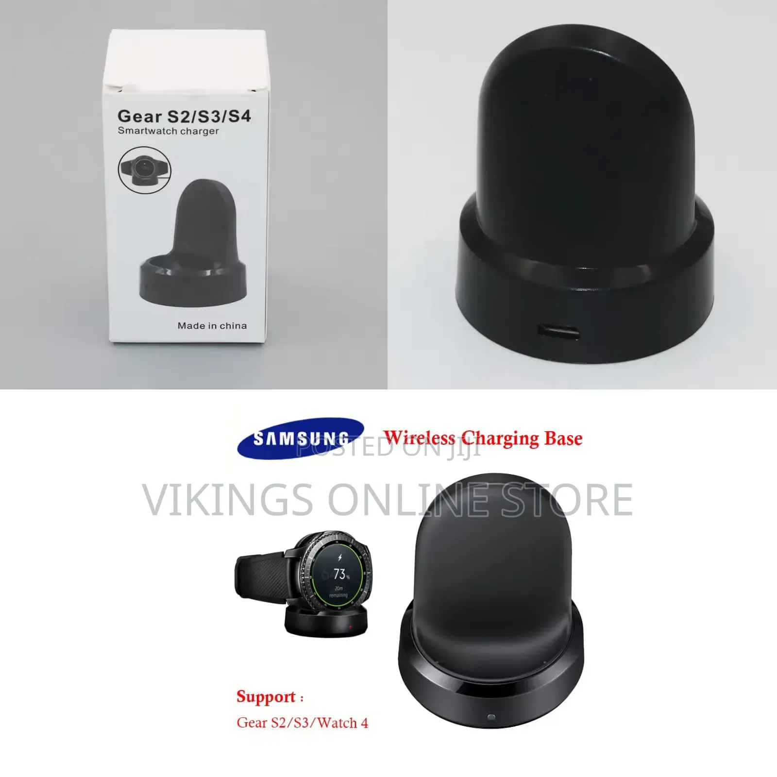 Wireless Fast Charger Base for Samsung Gear S3/S2 Frontier