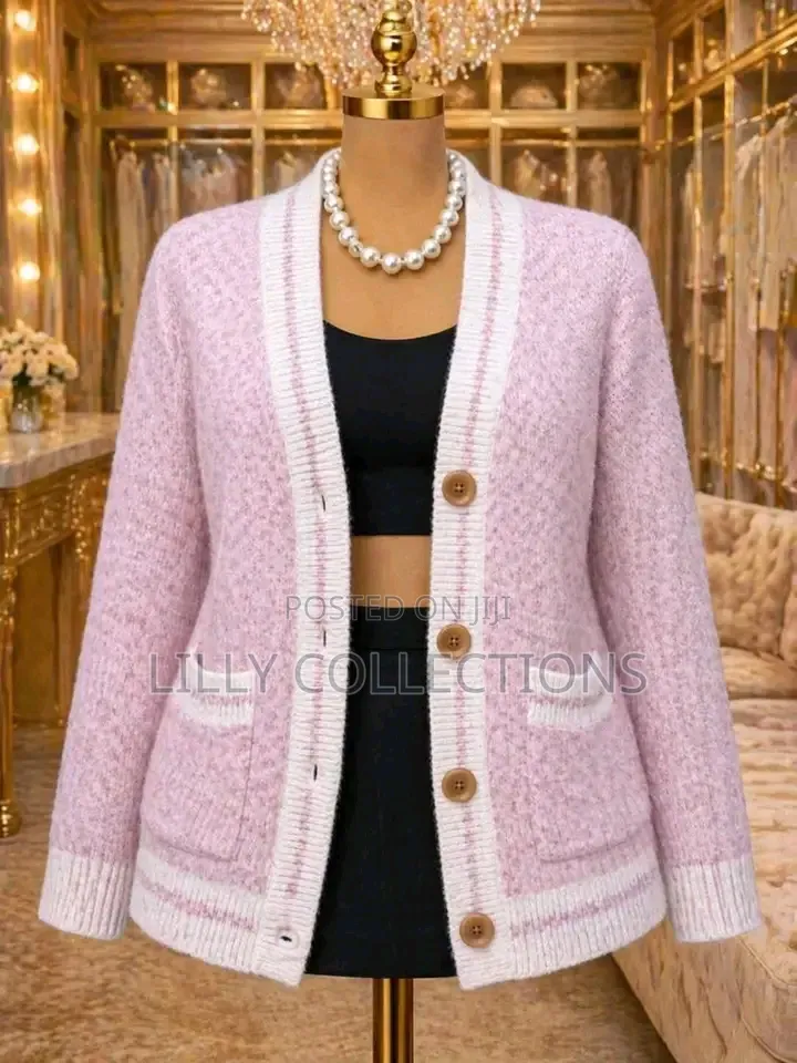 Warm Ladies Button Sweaters