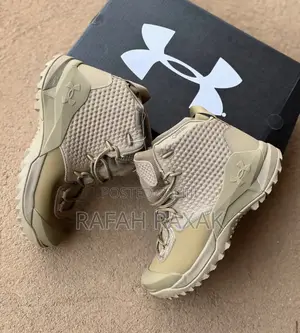 Coyote Brown Under Armour Infil Hiking Sneakers