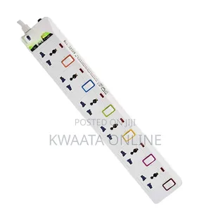 5 Meter 6 Sockets Universal Extension Cord Power Strip Wire
