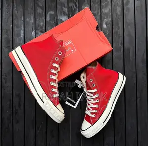 Original Red Converse Chuck Taylor All Star Converse High Top Shoes
