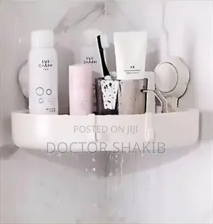2pcs Suction Corner Storage Racks