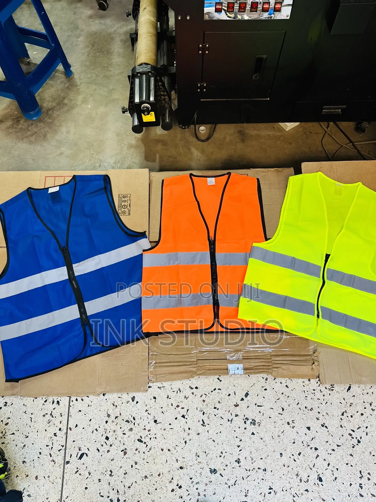Zip Reflector Vests