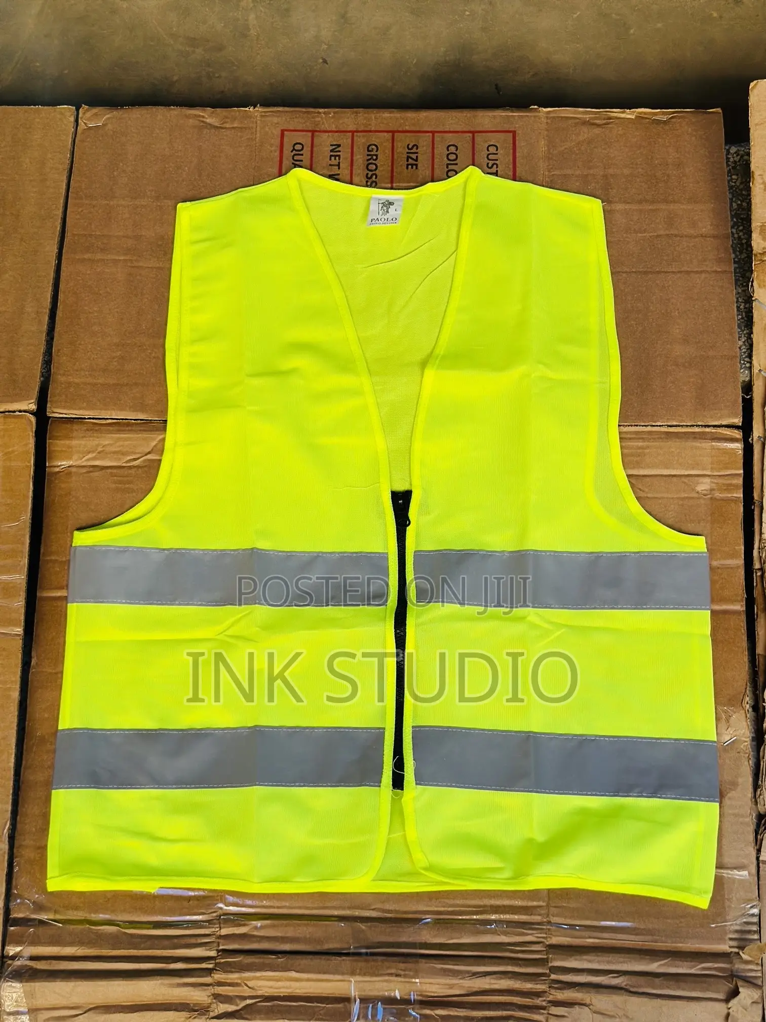 Zip Reflector Vests