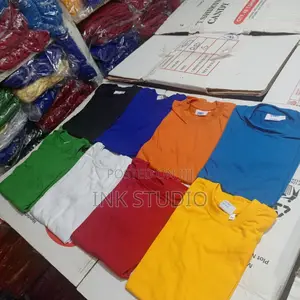 Plain Kids Round Neck Tshirts