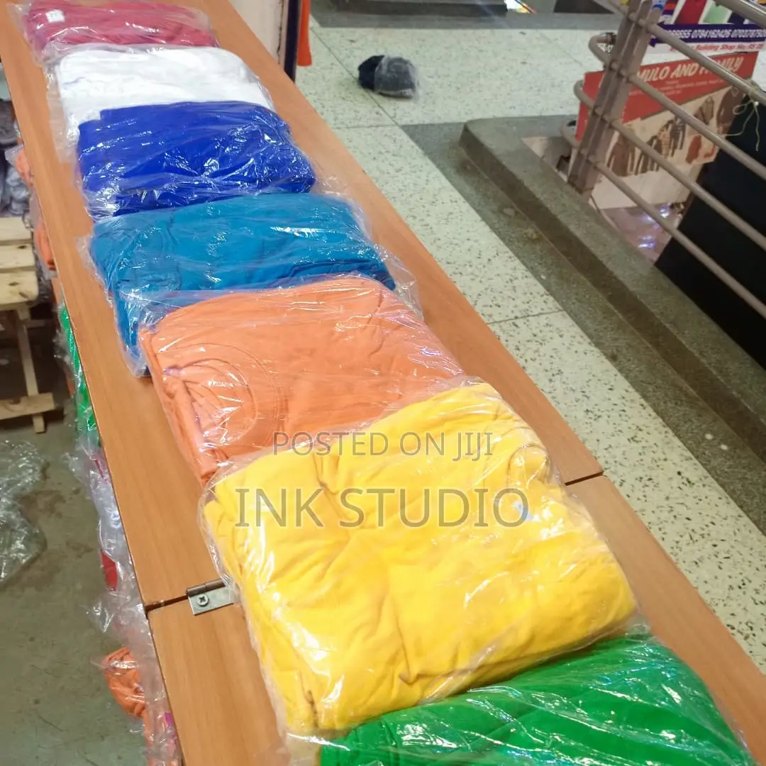 Plain Kids Round Neck Tshirts