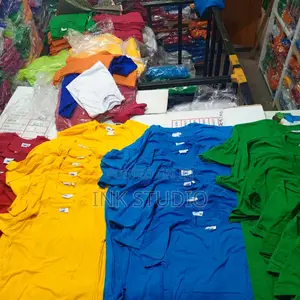 Plain Kids Round Neck Tshirts