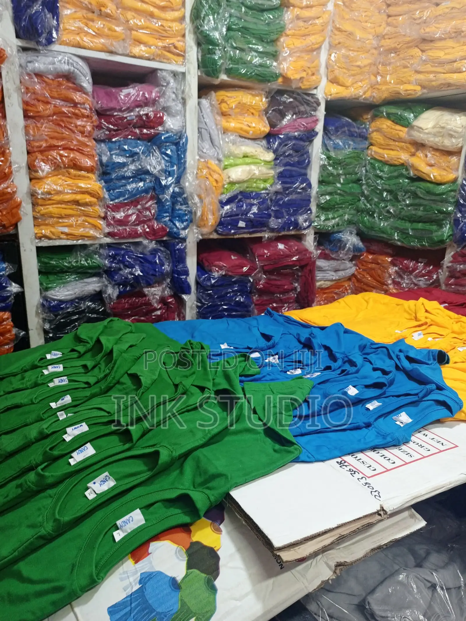 Plain Kids Round Neck Tshirts