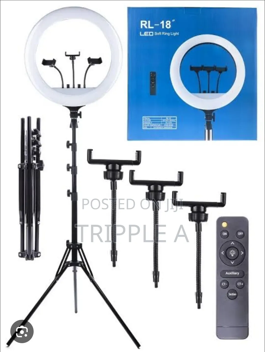 18inches Led Phone Remote Soft Ring Light