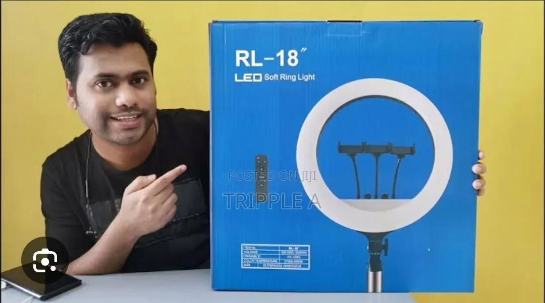 18inches Led Phone Remote Soft Ring Light