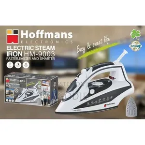 Hoffmans Electronice Steam Iron Hm-9003 White/Black