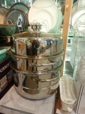 3-Tier Stainless Steel Steamer Pot- 32cm