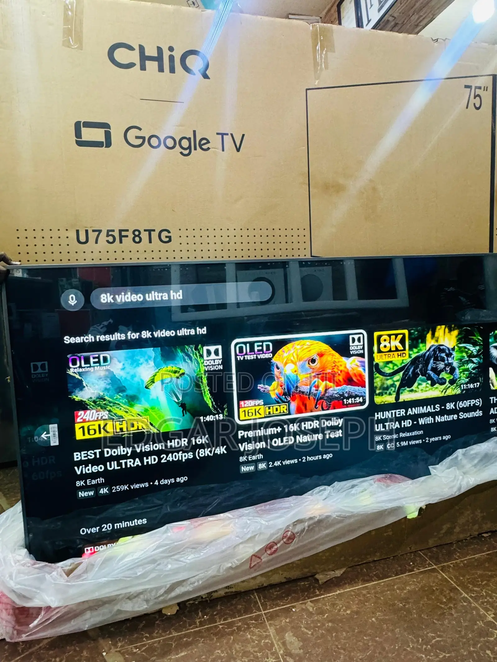 75 Chiq Android Google Smart Tv