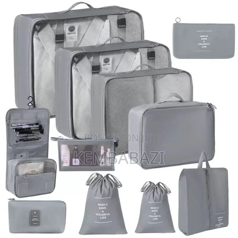 11pieces Travel Packing Cube Luggage Organizer