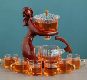Heat-Resistant Glass Teapot Holder