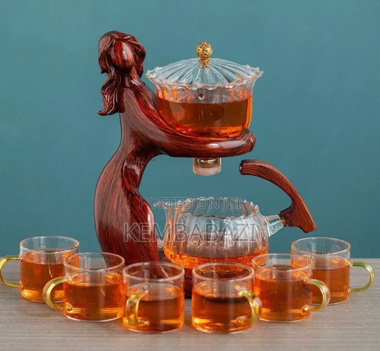 Heat-Resistant Glass Teapot Holder