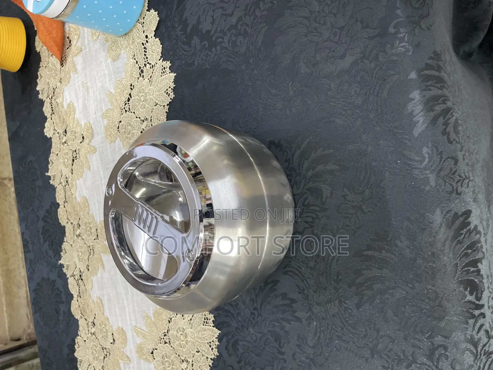 Silver Food Lunch Box