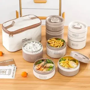 4-Piece Stackable Insulated Lunch Box Set