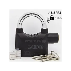Kinbar Siren Alarm Padlock -Zinc Alloy -