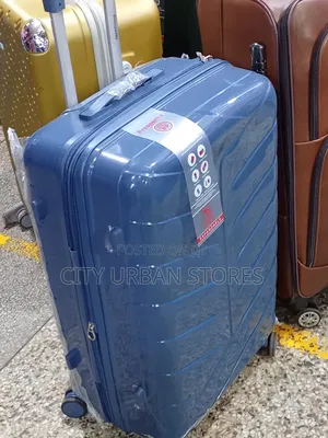 Medium Blue Prosperity Expandable Suitcases