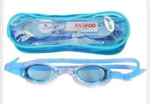 Unisex Kid's Swimming Goggles - Blue Green Pink