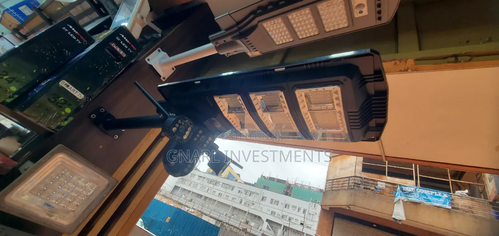 Solar Camera & Lights Combined