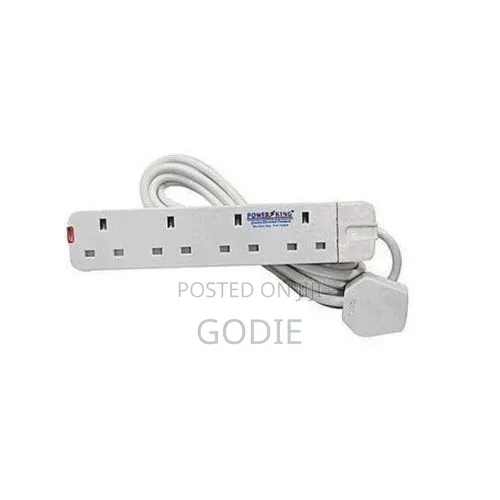 Power King High Quality Universal Standard 4 Way Power Extension