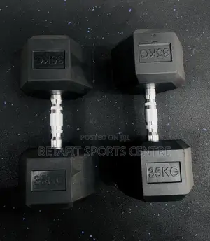 35kg Dumbbell Pair (Hexagon)