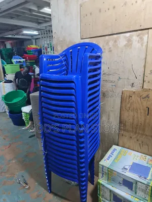 Generic "Blue " Armrest Plastic Chairs Plastic Chairs