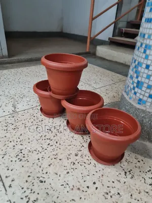Colorful Plastic Planter Pots Plastic Flower Pots