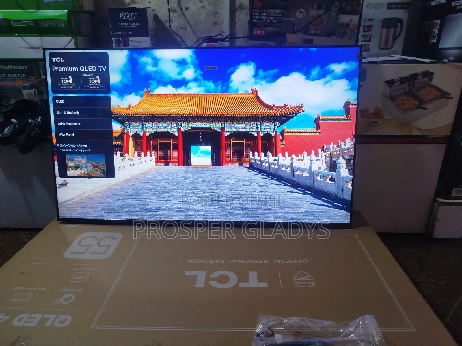 TCL 55 Qled Smart Android Google Tv