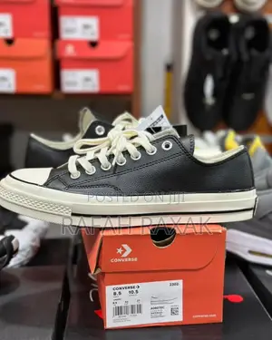 Leather Converse Low All Stars