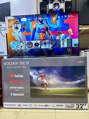 New 32" Smart Tv - Hd Display + Free Wall Mount