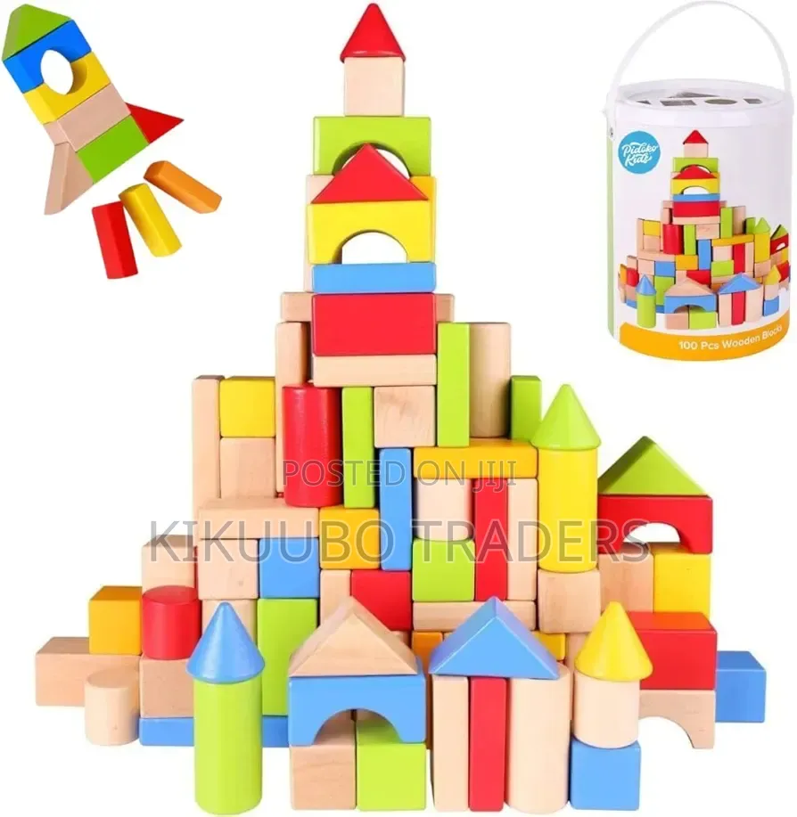 100pcs Kids Building Blocks Set