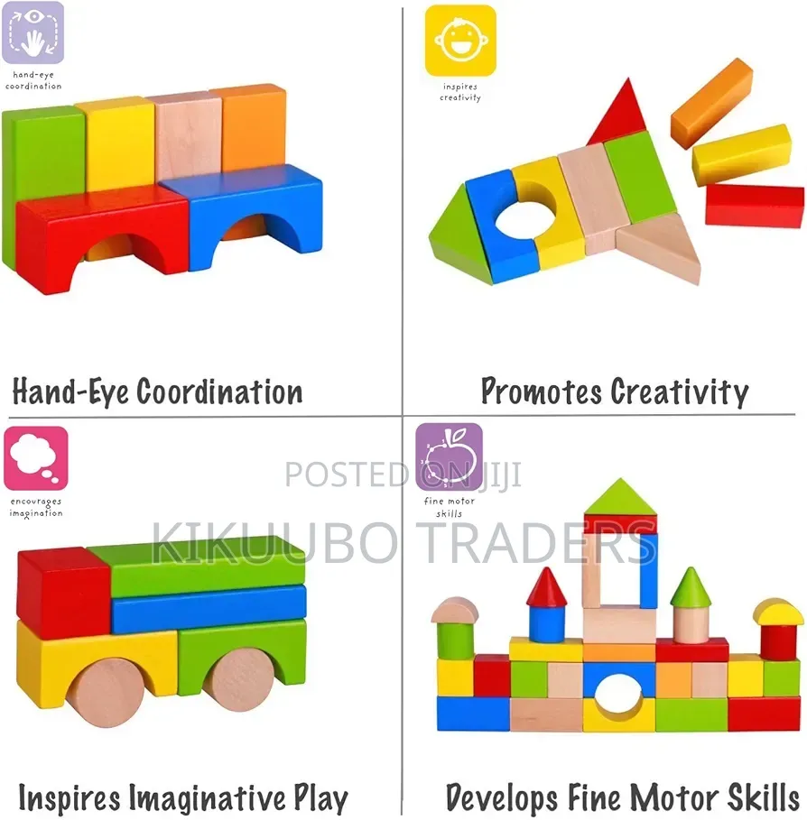 100pcs Kids Building Blocks Set