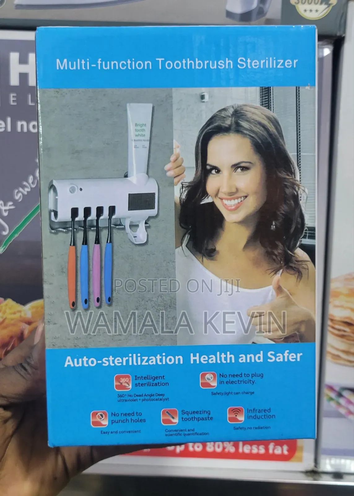 3 in 1 Toothbrush Holder