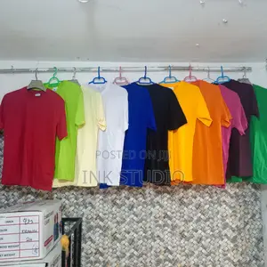 Adults Plain Round Neck Tshirts