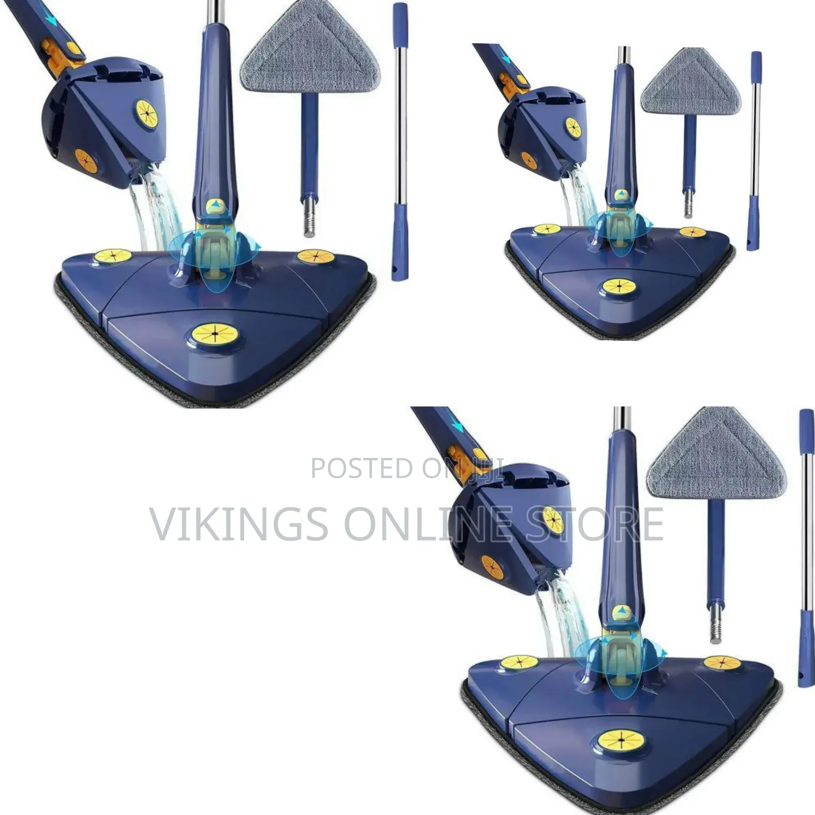360° Rotatable Adjustable Triangle Cleaning Mop