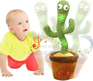 Dancing Cactus Toy Plush Funny Electronic Shaking Cactus