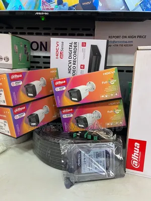4 Channel Konkavision Dahua CCTV Camera Full Set
