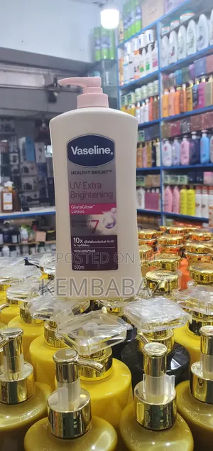 Vaseline Healthy Bright Uv Extra Brightening Glutaglow Lotion.