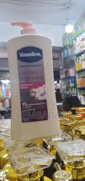 Vaseline Healthy Bright Uv Extra Brightening Glutaglow Lotion.